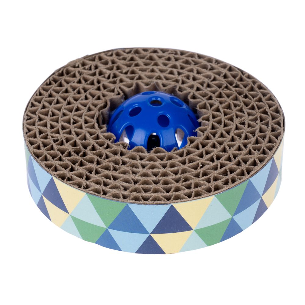 zooplus Basics Spin & Scratch Cat Toy diameter 10 x (H) 4 cm