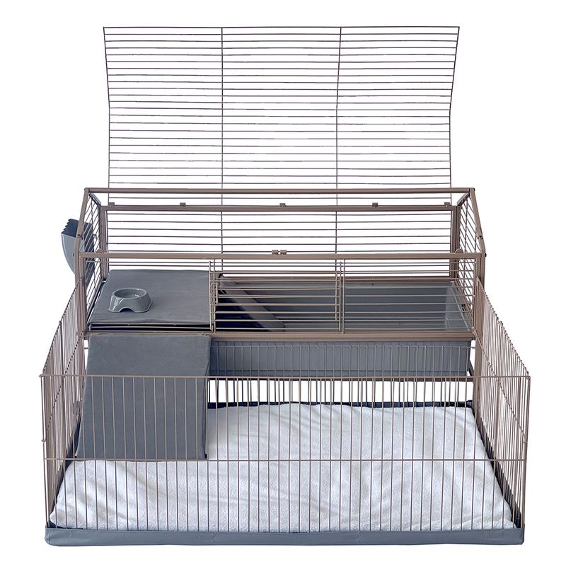 TIAKI Chalet 120 Small Animal Hutch 148 x 123 x 64cm (L x W x H)