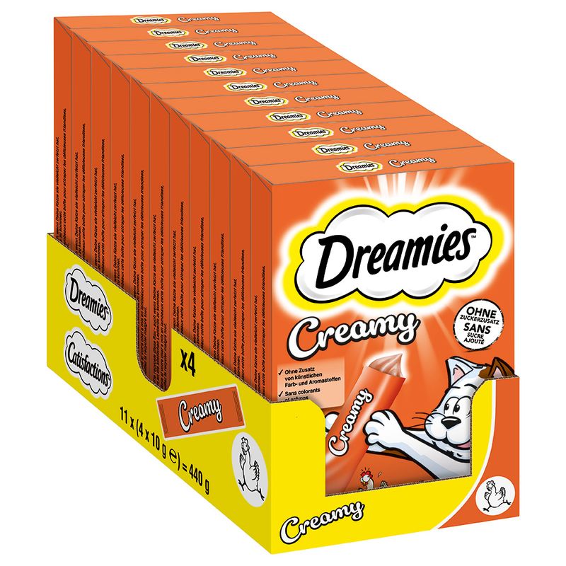 Dreamies Creamy Snacks Chicken (4 x 10g)