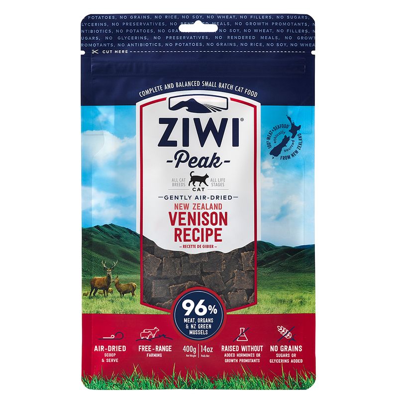 Ziwi Peak Air Dried Deer Economy package: 4 x 400 g