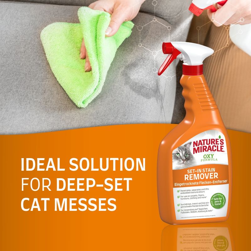 Nature's Miracle Cat Set-In Stain and Odour Remover 709ml