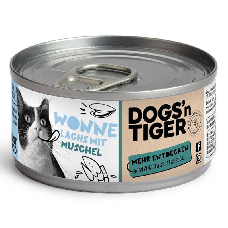 Dogs'n Tiger Cat Filet Saver Pack 24 x 70g Tuna & Salmon Fillet