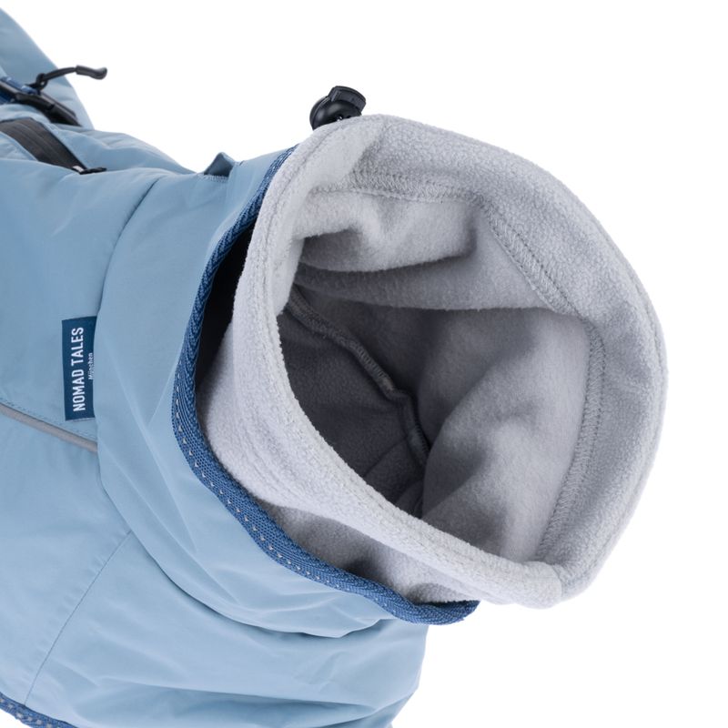 Nomad Tales Bloom Dog Coat - Sky Blue approx. 35cm (Back Length)
