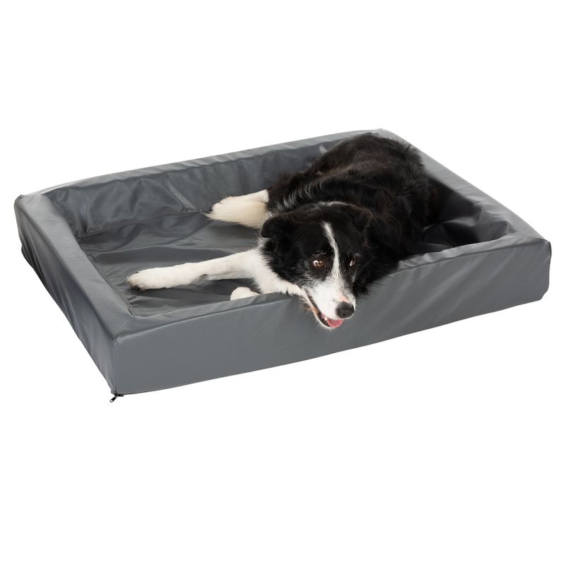 The hygienic Granit dog bed L 120 x W x H 100 x 15 cm