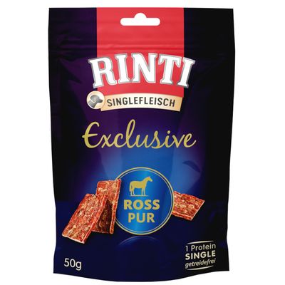 RINTI Single Meat Exclusive Snack Horse Pure 50 g