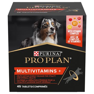 PRO PLAN Dog Multivitamins Supplement Tablet 67g (45 Tablets)