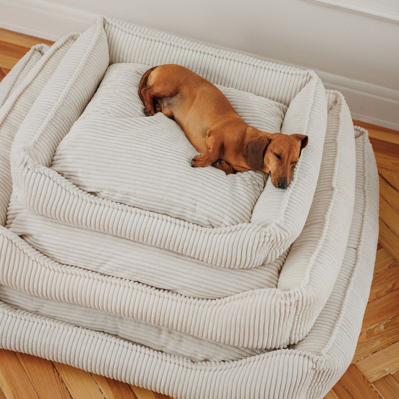 Modern Living Dog Bed Helena L: 65 x W x H 60 x 18 cm, beige