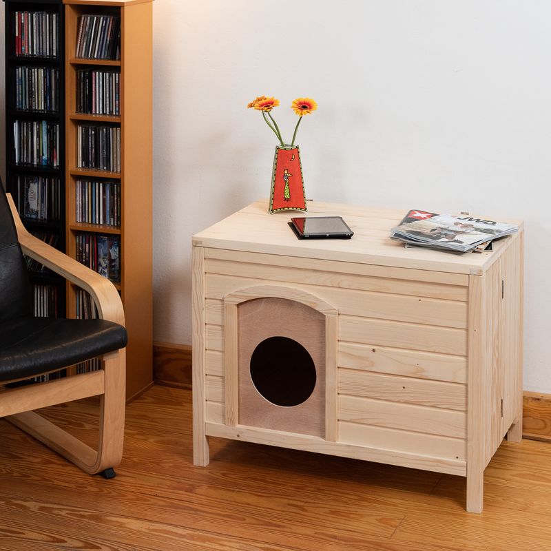 Palazzo Cat House Size S: 51 x 75 x 59 cm (L x W x H)