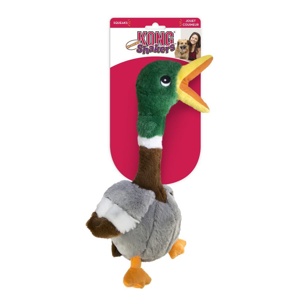 KONG Shakers Honkers Duck Large: 18 x 15 x 46 cm (L x W x H)