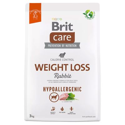 Brit Care Dog Hypoallergenic Weight Loss Rabbit 3kg