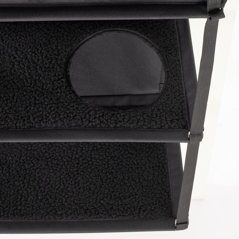 zooplus Basics Door Cat Tree Black