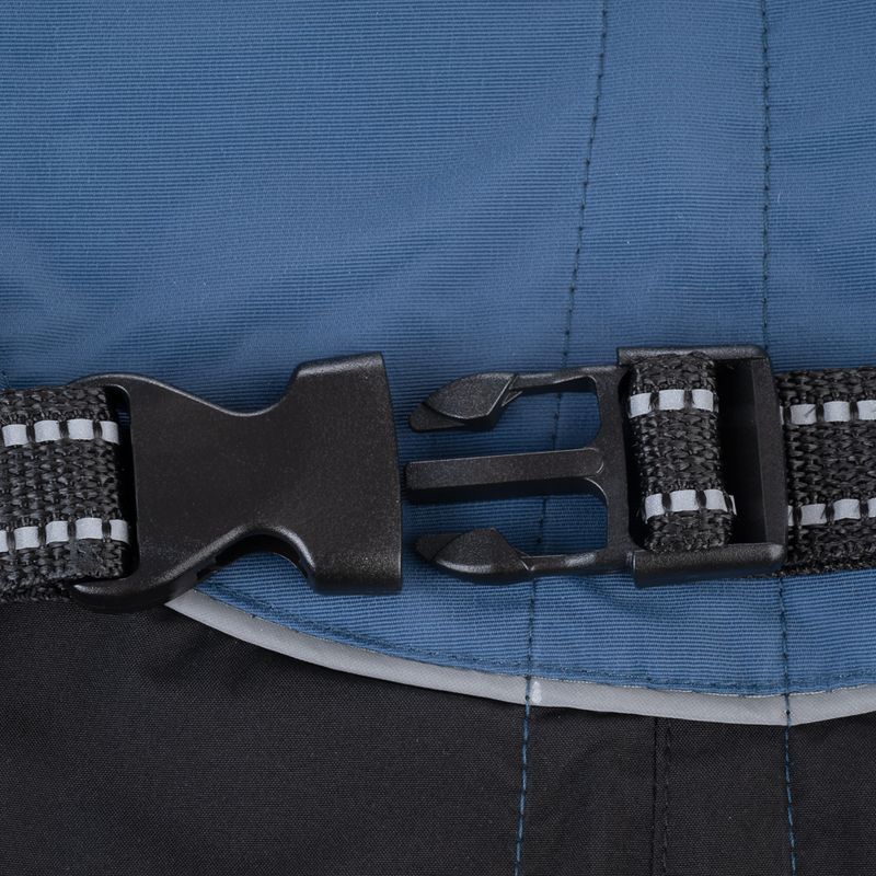 TIAKI Softshell Dog Coat - Steel approx. 30cm (Back Length)