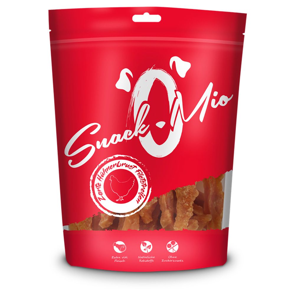 SnackOMio Tender Chicken Breast Fillet Strips approx. 70g