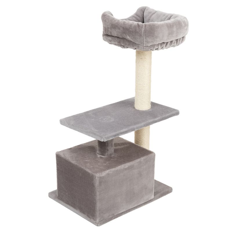 La Digue I Cat Tree Light Grey