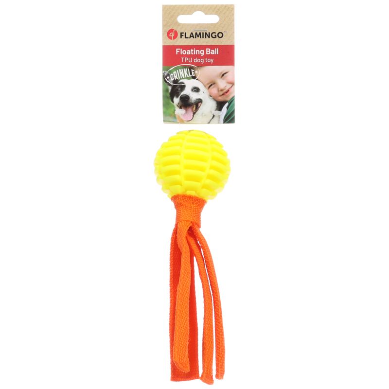 Flamingo Dog Toy Lipa Ball W 6.4 x L 21cm