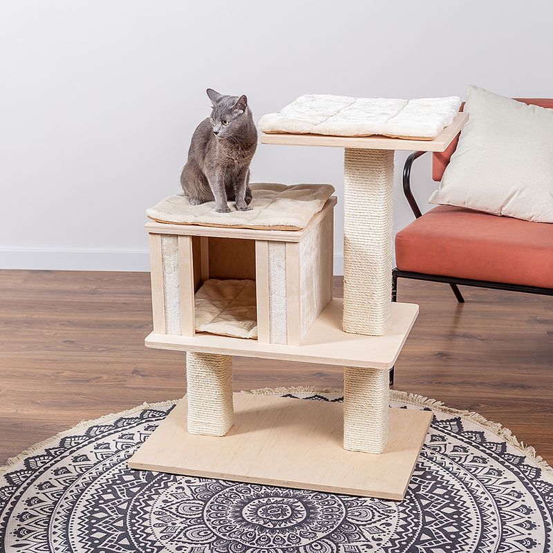 Natural Paradise Cat Tree Orchid Vanda S cream