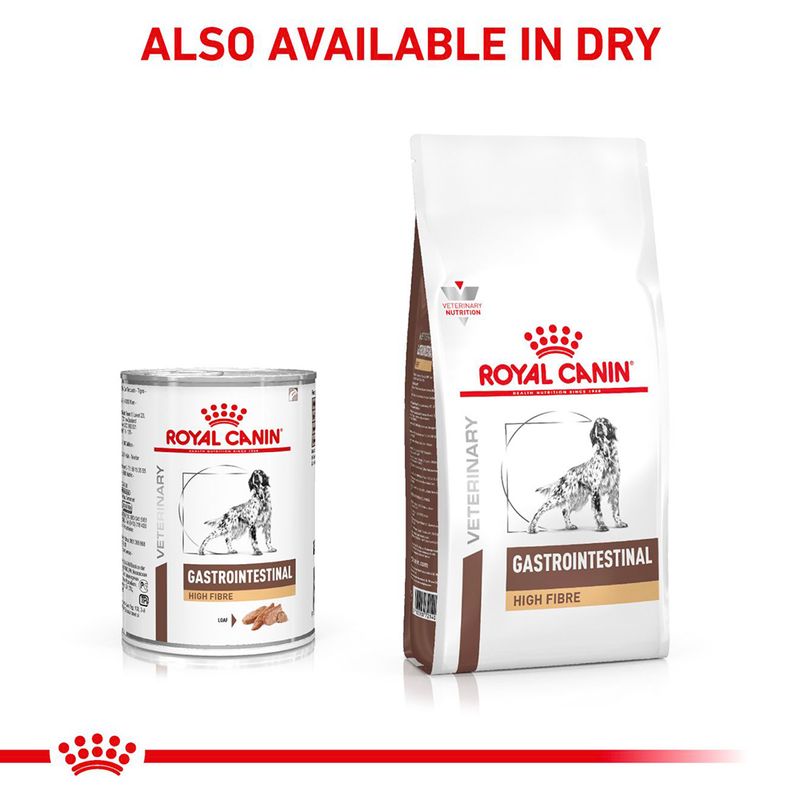 Royal Canin Veterinary Canine Gastrointestinal High Fibre Loaf 12 x 410g
