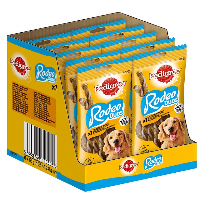Pedigree Rodeo Duos Treats Beef & Cheese (7 Sticks)