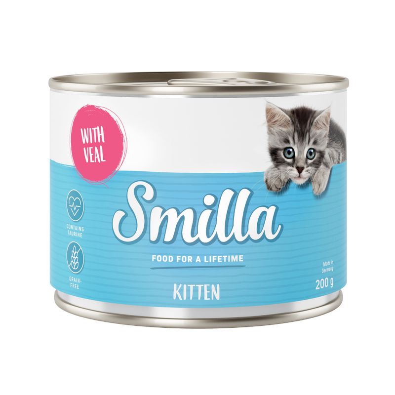 Smilla Kitten Saver Pack 12 x 200g Mixed Pack
