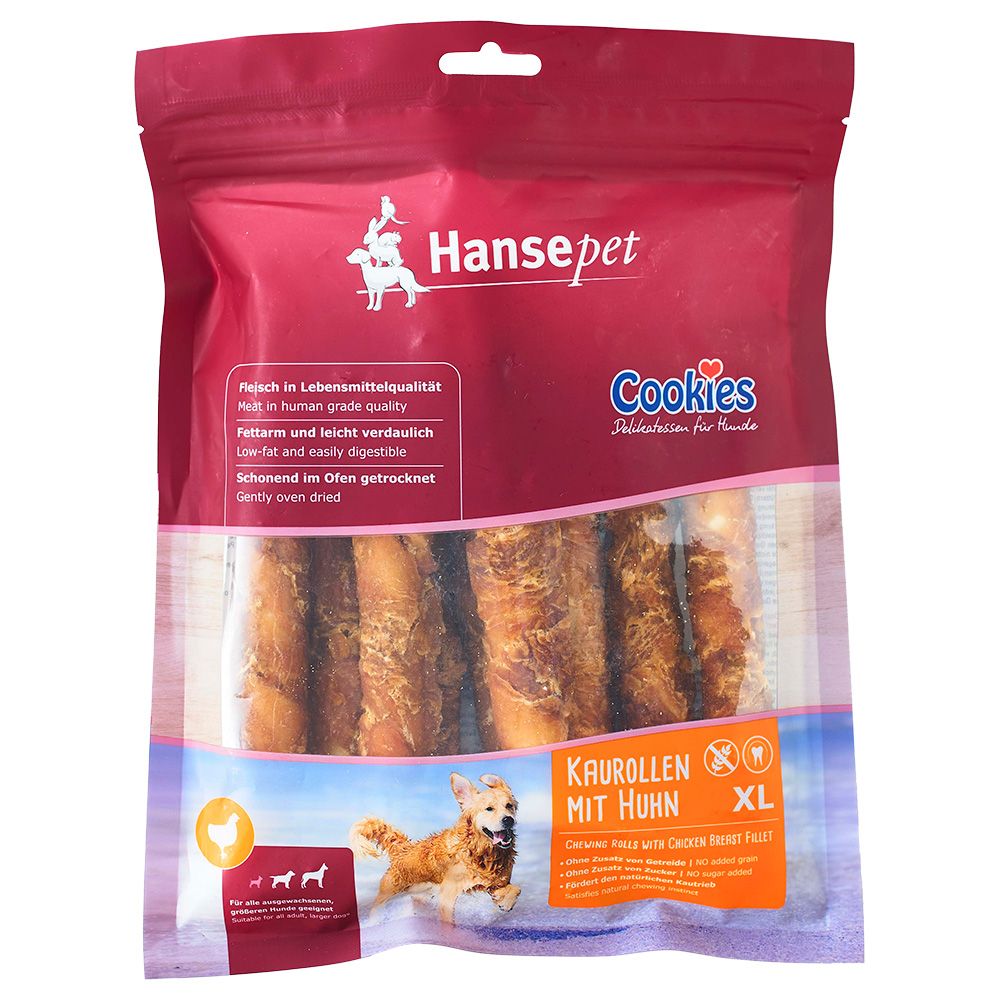 Hansepet Chew Rolls with Chicken Fillet XL 450 g