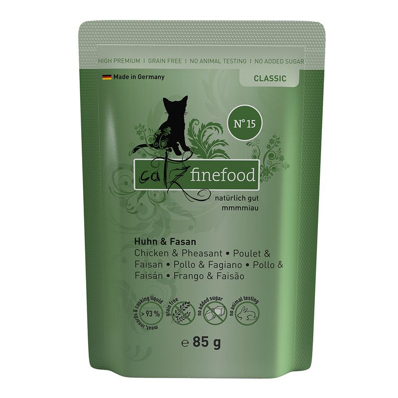 catz finefood Pouch 8 x 85g Game