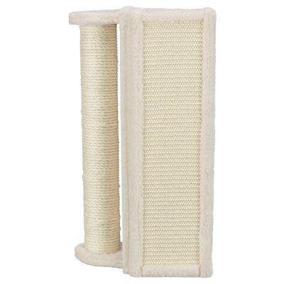 Trixie Scratching Board for Corners with Trunk Beige
