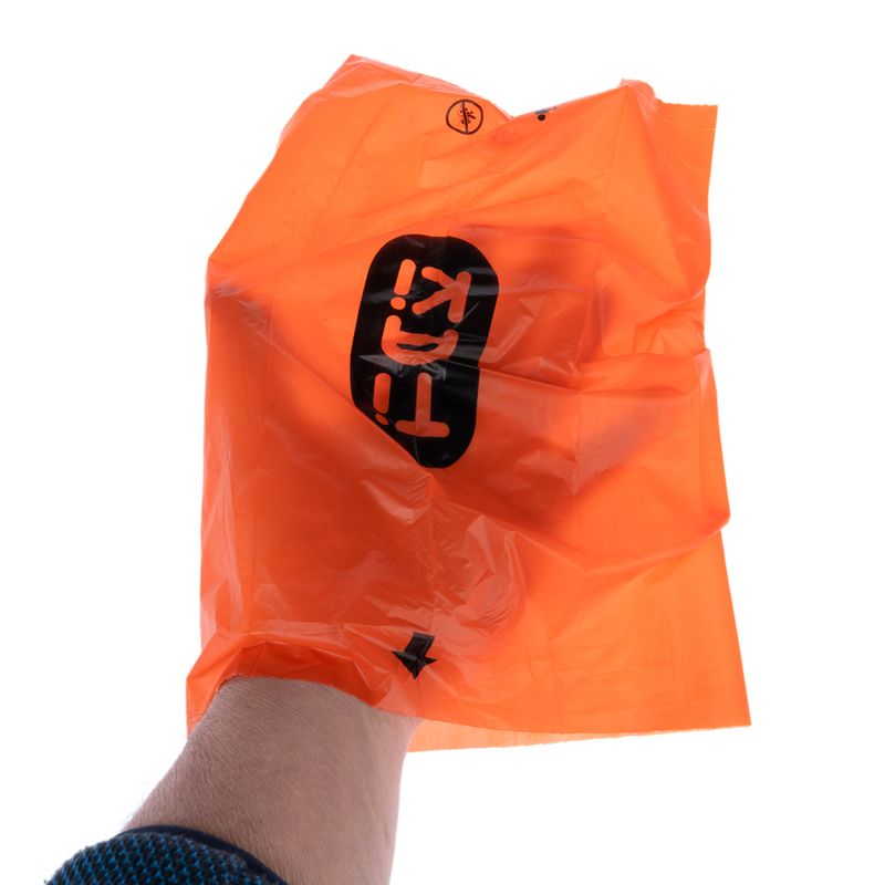 TIAKI Biodegradable Dog Poop Bags 8 Rolls (15 bags per roll)