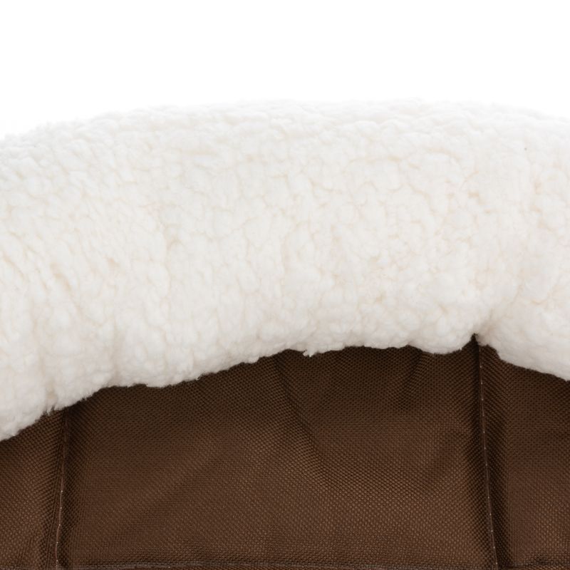 Fluffy 2-in-1 Cuddle Bed Wool White