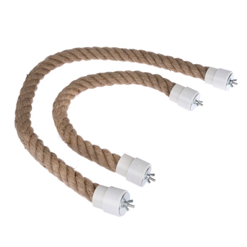 TIAKI Natural Jute Perch Size S: diameter 1.9 x (L) 45 cm