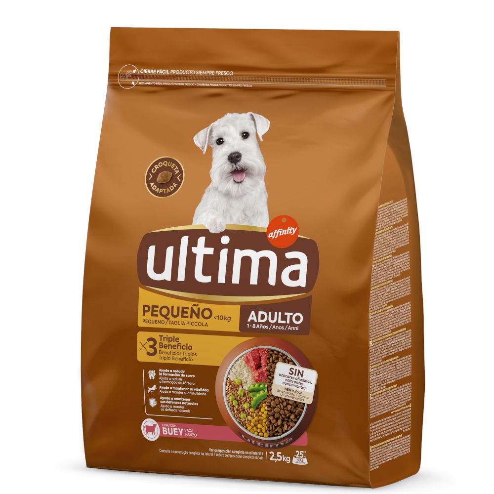 Ultima Dog Mini Adult Beef 2.5kg