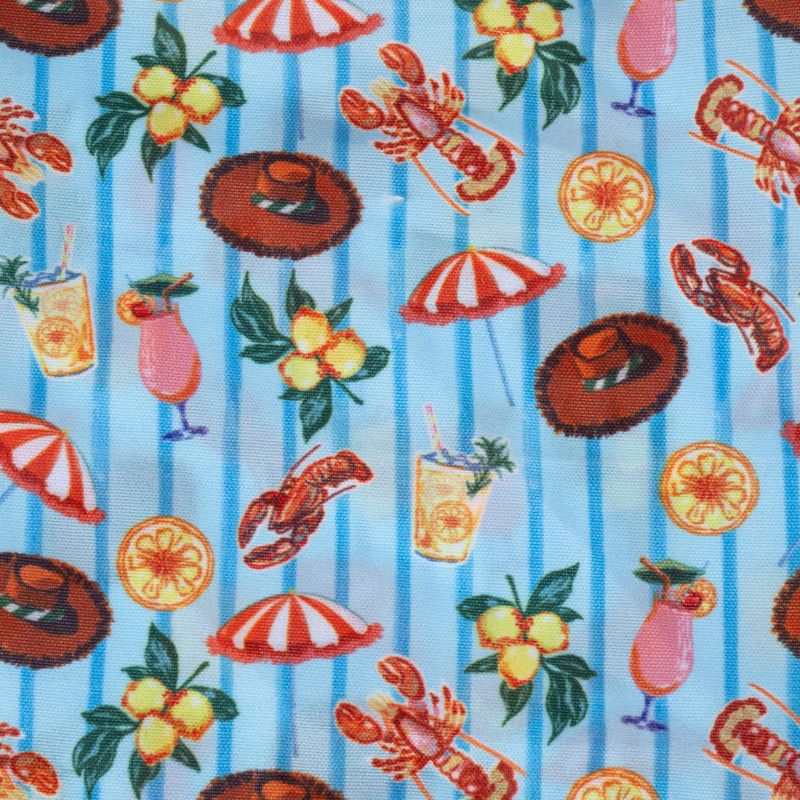 TIAKI Hawaiian Shirt for Dogs approx. 35cm Back Length