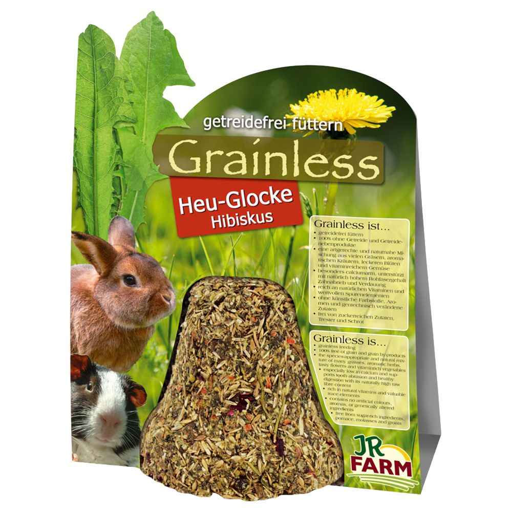 JR Farm Grainless Hay Bell Hibiscus 1 piece