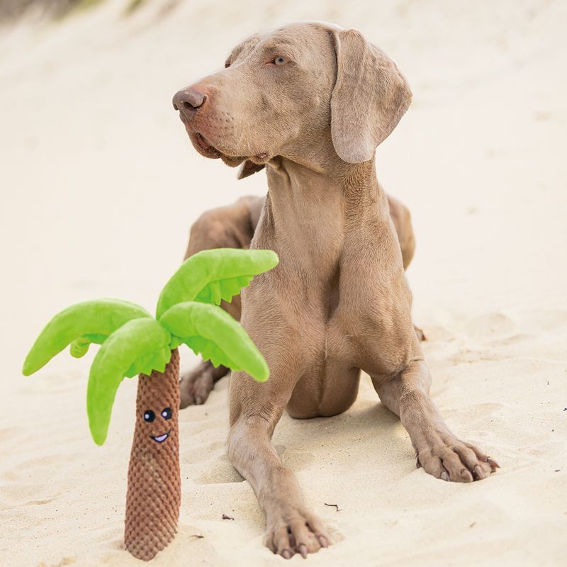 Beeztees Palm Tree Plush Dog Toy 30cm
