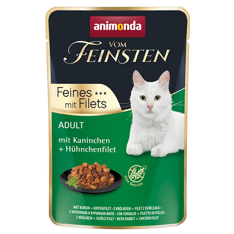 animonda vom Feinsten Adult 18 x 85g Beef & Turkey Fillet