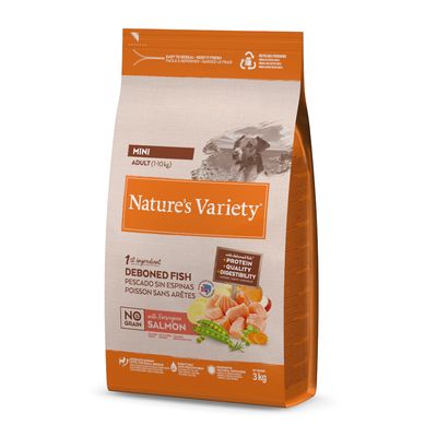 Nature's Variety No Grain Mini Adult - Salmon 1.5kg