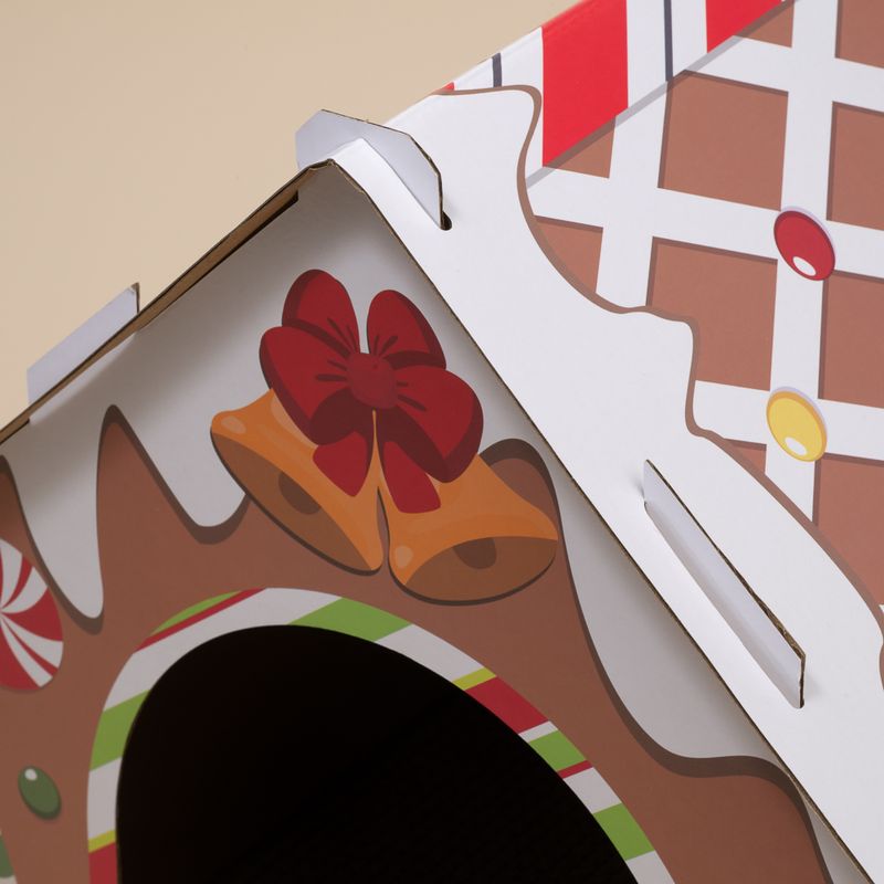 TIAKI Gingerbread House for Cats 37 x 36 x 40.5 cm (L x W x H)