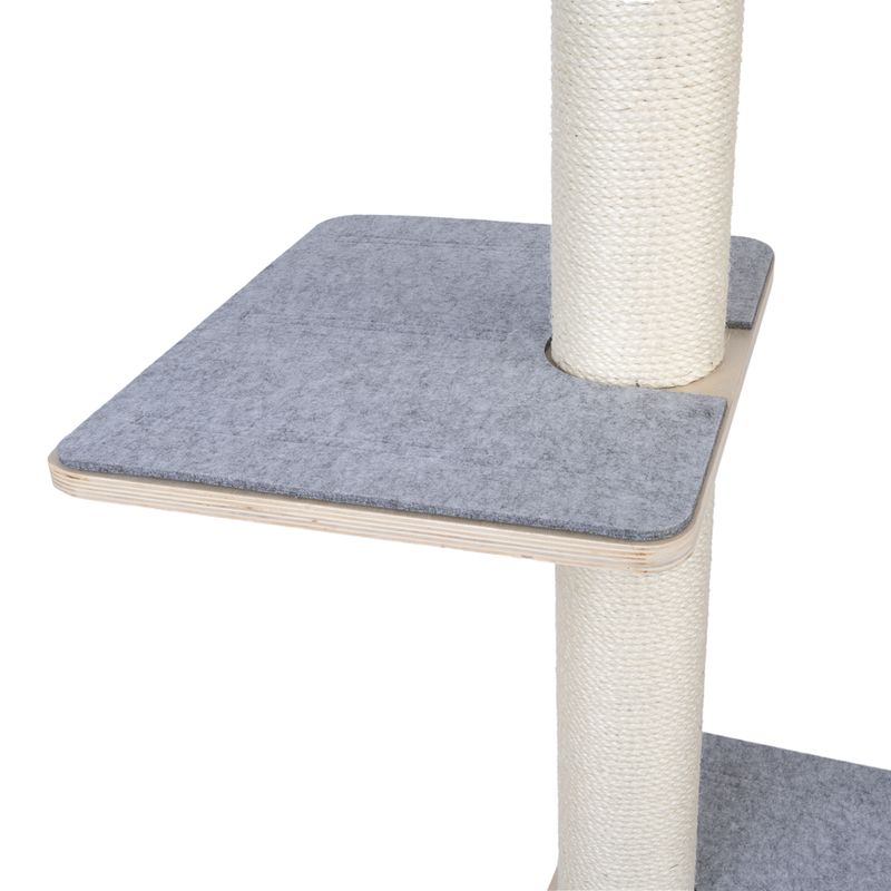 Modern Living Isernia Ceiling Cat Tree Light grey