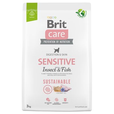 Brit Care Dog Sustainable Sensitive Fish & Insects 3kg