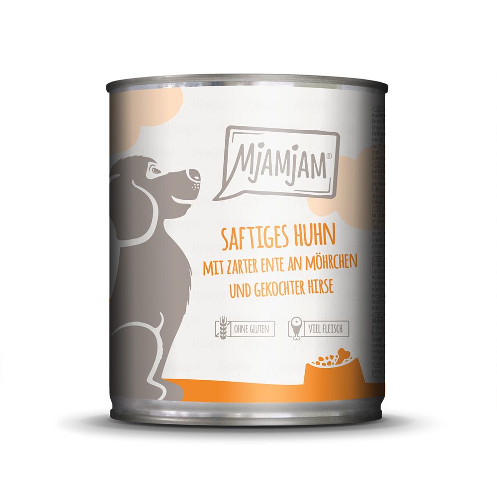MjAMjAM Adult Dog 6 x 800g Beef with Potatoes