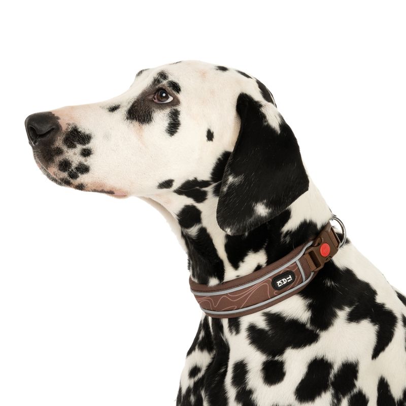 TIAKI Collar Soft & Safe - Brown Size M: 45 - 55 cm neck circumference, W 40 mm