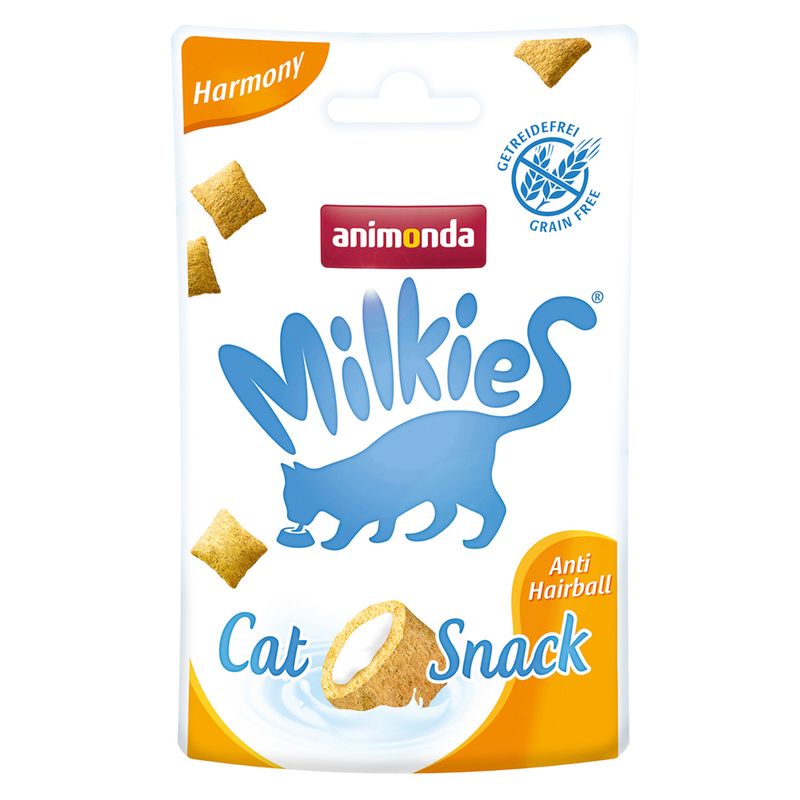 animonda Milkies Crunch Bag Mixed Pack 6 x 30g (4 Varieties)