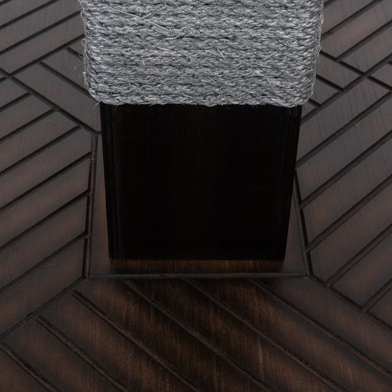 Modern Living Scratching Post Sered dark brown / grey