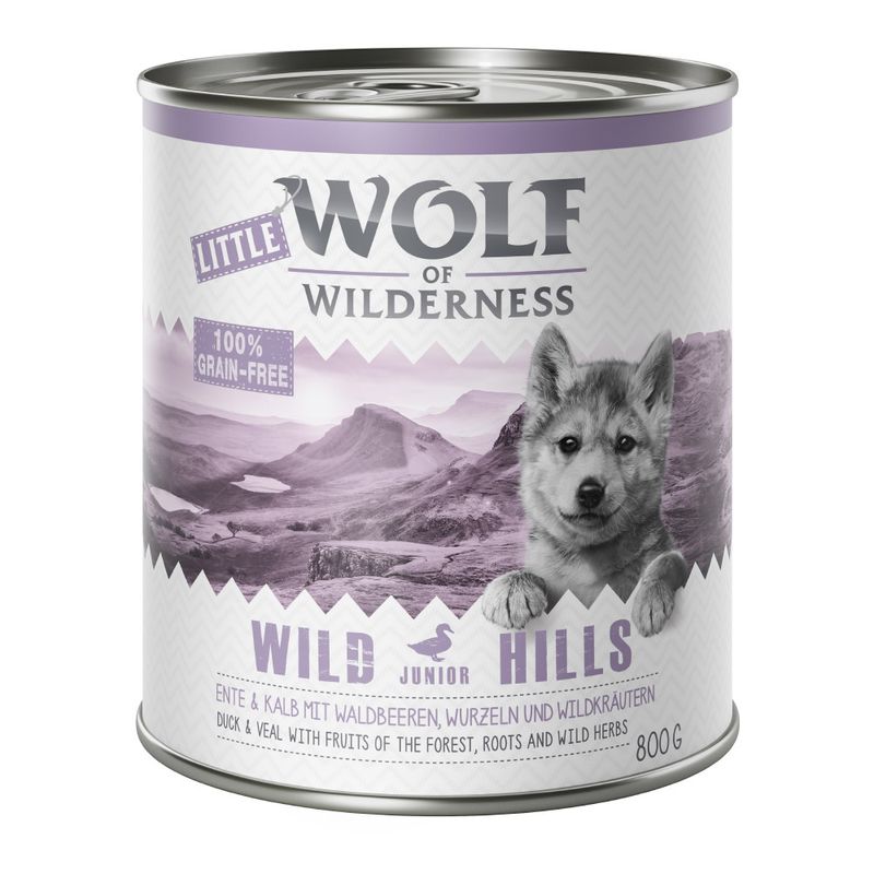 Little Wolf of Wilderness Saver Pack 24 x 800g Mixed Pack