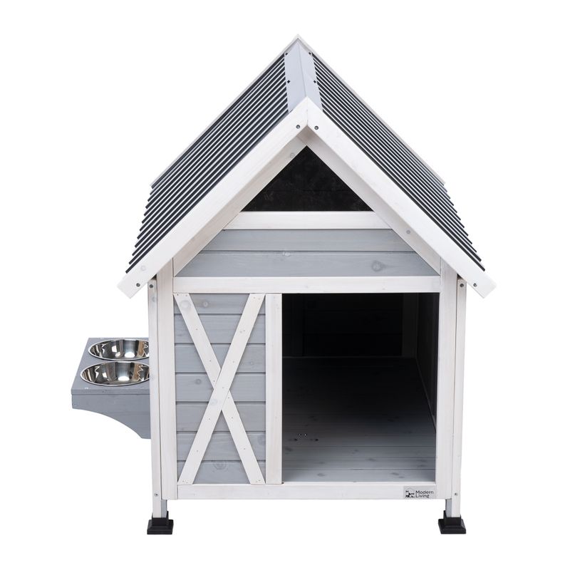 Modern Living Belmont Outdoor Dog Kennel approx. 101 x 92 x 95.5 cm (L x W x H)