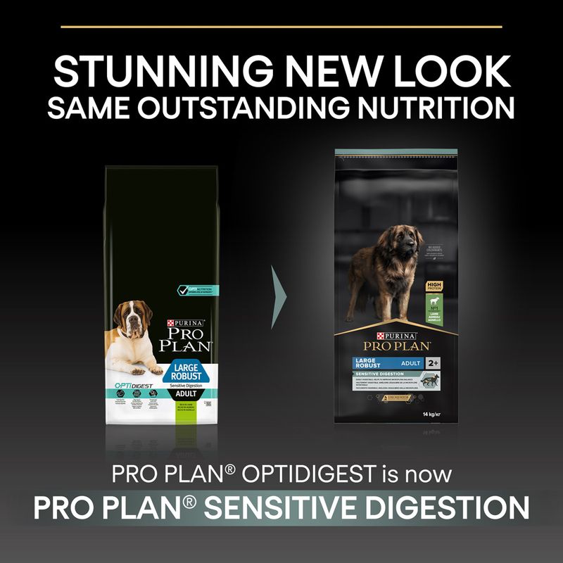 PURINA PRO PLAN Adult Large Adult Robust Lamb & Rice Sensitive Digestion 14kg
