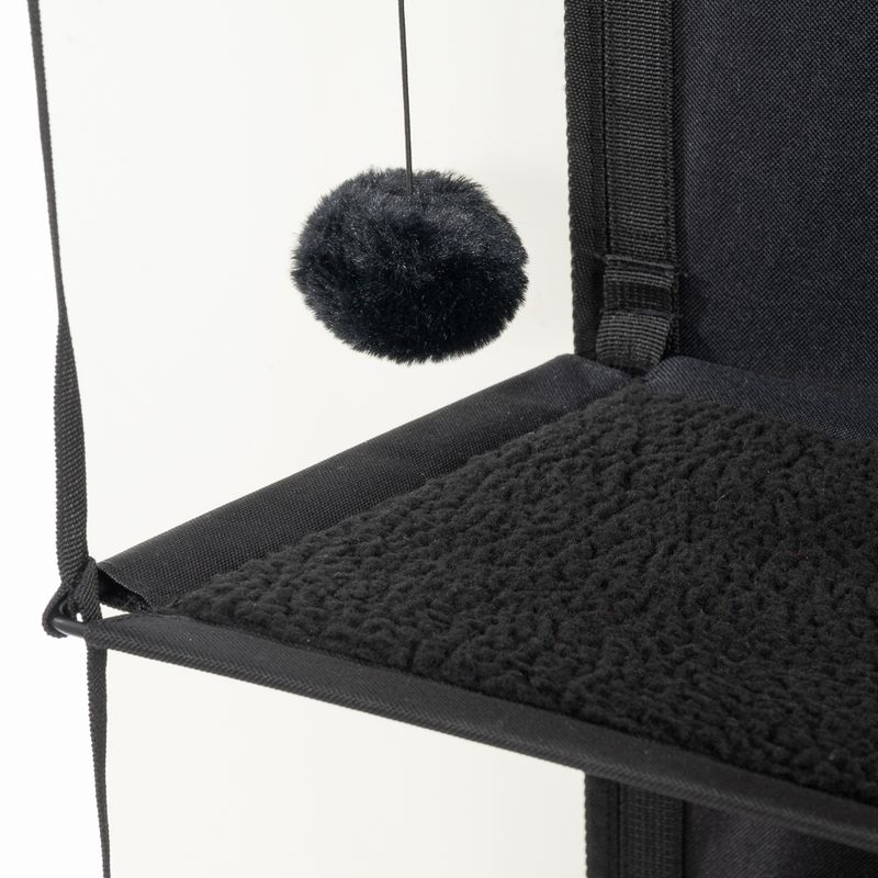 zooplus Basics Door Cat Tree Black