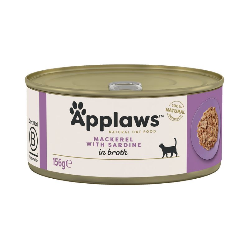 Applaws Cat Food Cans 156g - Tuna / Fish Tuna Fillet 6 x 156g