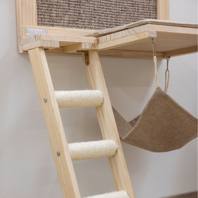 Kerbl Pet Cat Bed Timber Brown