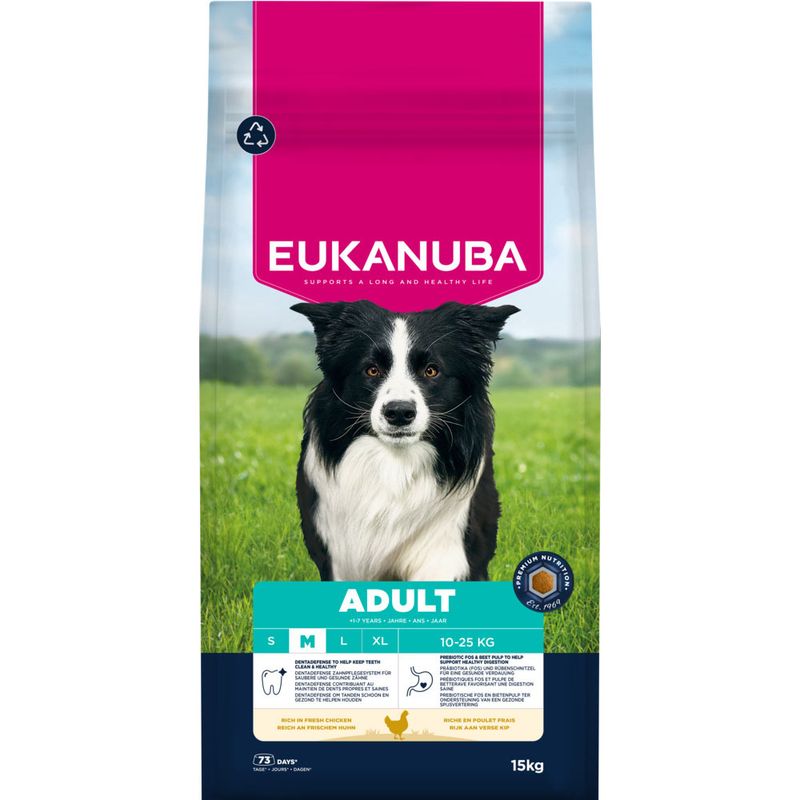 Eukanuba Premium Nutrition Adult Medium Breed Chicken 3kg
