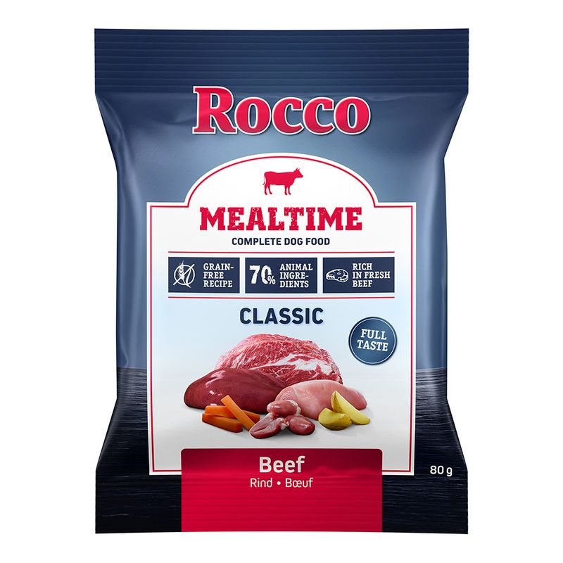 Rocco Mealtime - Beef 80g